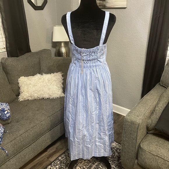 NEW💙 Blue Stripe Sundress - Picture 3 of 6